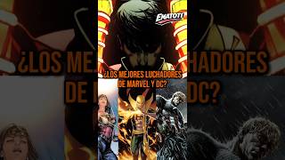 ¿LOS MEJORES LUCHADORES DE MARVEL Y DC? | #shorts