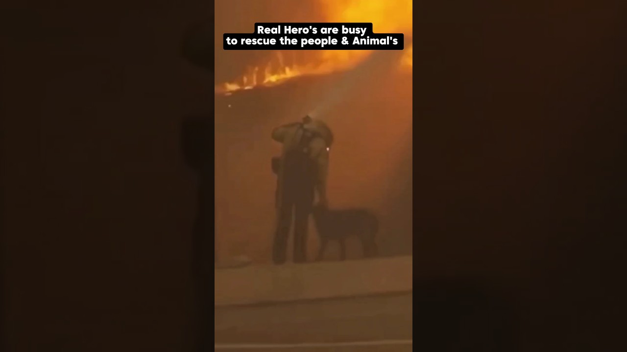 Big Act of Kindness by Real Hero's in Los Angeles Fire 