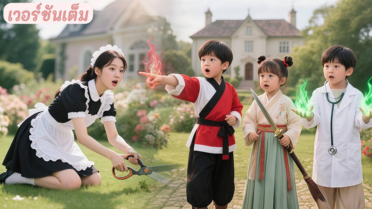 ทารกกังฟู 3 คนจับได้ว่าแม่บ้านคือแม่จริง! ซีอีโอรีบพากลับบ้านเลี้ยงดูแบบราชินี!