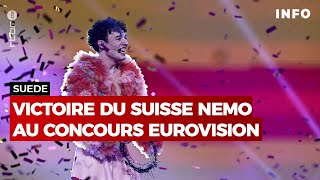Victoire du Suisse Nemo au concours Eurovision à Malmö  RTBF Info