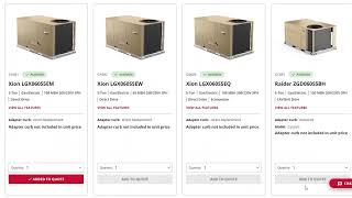 Lennox Commercial Quick Quote | A Faster Way to Quote HVAC Equipment