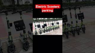 Korea की Smart Electric Scooter Parking 😲 | Clean &amp; Organized Street Life 🇰🇷#shorts #dailyvlogs