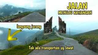 DANGER❗naik BUS diatas awan` jln viral Bawang menuju Khayangan