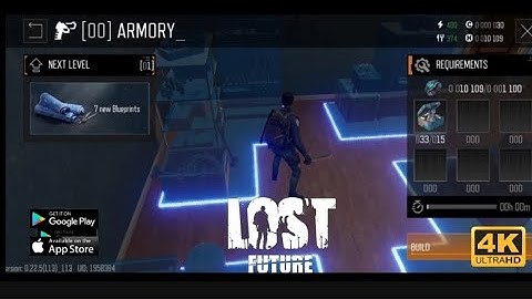 Hi-tech crafting Armory base ! Lost future part 2 gameplay walkthrough Android/ios  #lostfuture