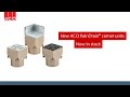 New corner units for aco raindrain channels now available