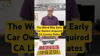 A Century of CA License Plates