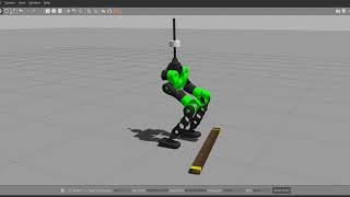 CogIMon walks over a lumber