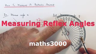 Celebrity How To Measure A Reflex Angle Using A Protractor. Net Worth
