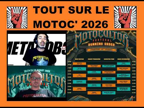 MOTOCULTOR Festival 2026 (Carhaix-FR) : tout ce qu'il faut savoir ! (plan, running order, et bonus)