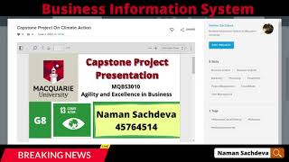 Capstone Individual Presentation