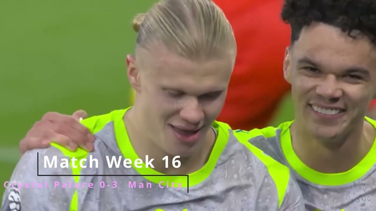 Premier League All Goals Highlights Match Week 16
