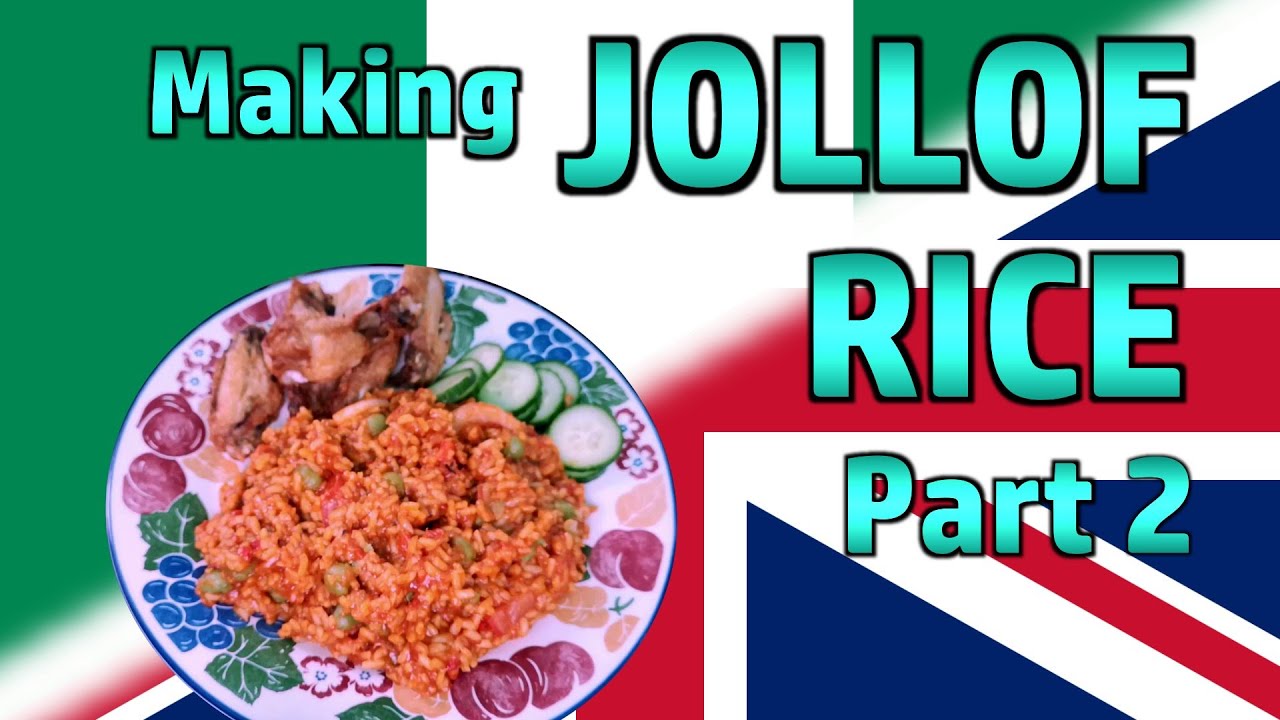 Making Jollof Rice - Part 2 - Atomic Shrimp Attempts It