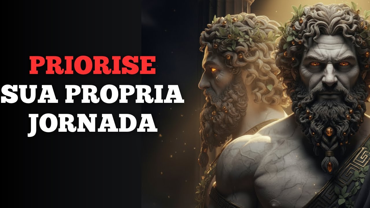 A Arte Estoica de Focar em Si Mesmo para Muda -Lições Estoicas -(diario estoico)