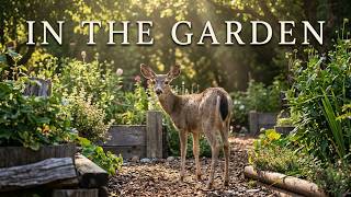 Curious Fawn in the Morning Garden | 4K Nature Moment screenshot 2