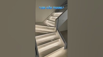 Đèn LED cầu thang cảm biến tự động sáng - Giải pháp chiếu sáng cầu thang trong năm 2025