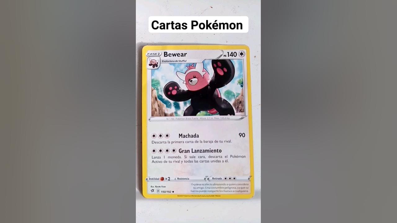 Carta Pokemon Bewear