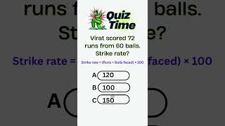 CRICKET MATH CHALLENGE #mathsquiz #mentalmath #cricket #cricketquiz #cricketlover #puzzle #maths