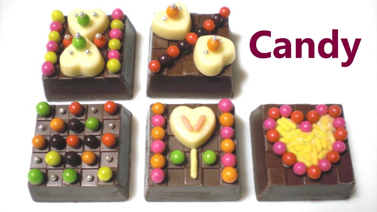 チロルチョコをデコる Decorating Tirol chocolate - YouTube