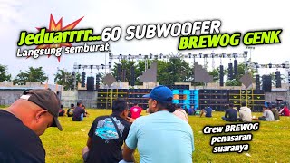 Echt Uwedan,,60 Subwoofer laat mijn hart sneller kloppen🔥CREw BREWOG Verrast dat dit de eerste keer is dat ik 60 Subwoofer hoor