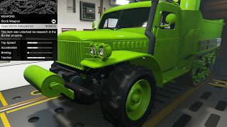 GTA 5 - Past DLC Vehicle Customization - Bravado Half-Track (M3 Half-Track)