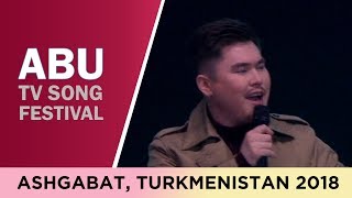 Nursultan Zhexenbin - I'm Inflamed (Kazakhstan) - ABU TV Song Festival 2018