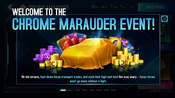 Asphalt 8 | Chrome Marauder V3 First Look | Update 77 😍