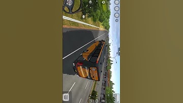 Bus SCANIA High-speed driving on Highway #shorts #youtubeshorts #short #shortvideo