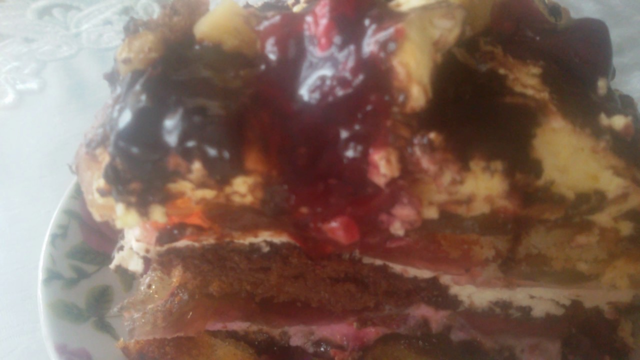 Tort konfiturowo -śmietankowy miłość meaning