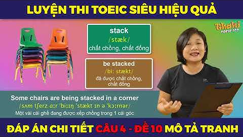 V1.78🔴 Luyện thi toeic mỗi ngày - Toeic listening test 10 - part 1 - Thaki toeic 900 - Đáp án câu 4