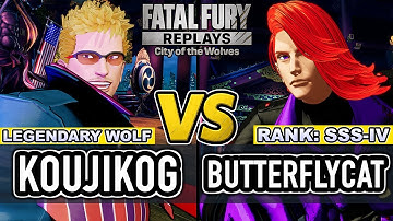 FF COTW ▰ KOUJIKOG (Billy) vs BUTTERFLYCAT (Kain) ▰ Fatal Fury CotW High Level Gameplay