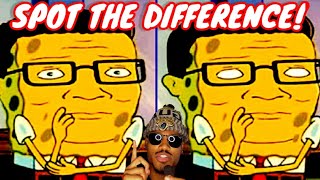 Bet You Can't FIND THE DIFFERENCE! | 99.4% FAIL | SPONGEBOB Cartoon EDITION