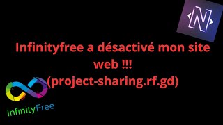 Infinityfree A Désactivé Mon Site Web Project-Sharing.rf.gd