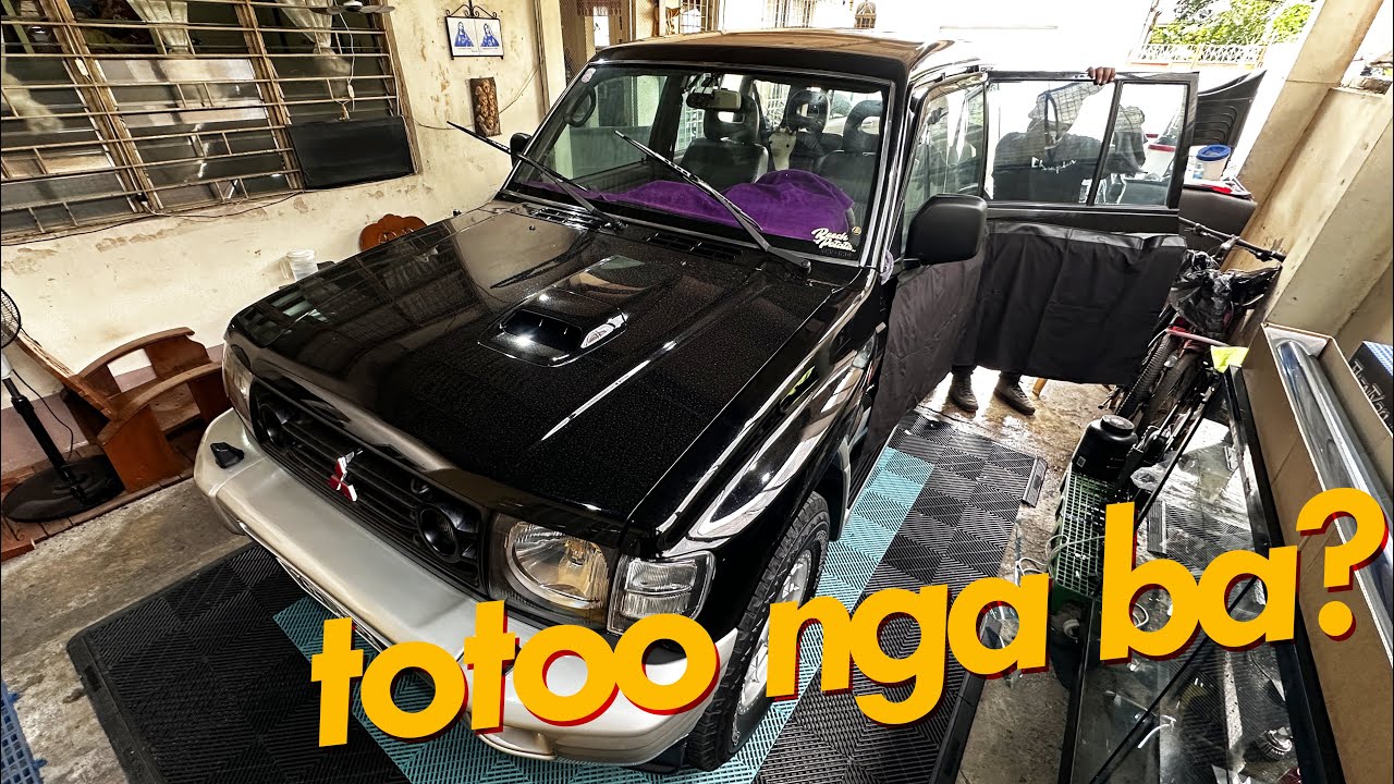 TOTOO NGA BA ANG CERAMIC TINTS?? || 2003 MITSUBISHI PAJERO FIELDMASTER