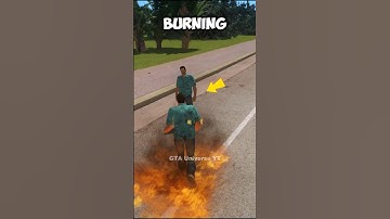 If You Get Close to an NPC While Burning in the Latest GTA Games? #gta