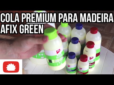 Conheça a linha Afix Green: Colas premium para madeira