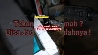 Membersihkan Valve Water Inlet Outlet. Cara mengatasi jet cleaner yang tekanan airnya lemah \
