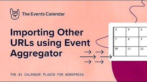 Importing Other URLs using Event Aggregator