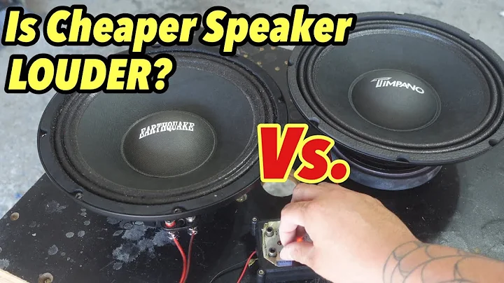 Cheaper Mid Range Speaker vs Top Brand Mid Range Speaker test!
