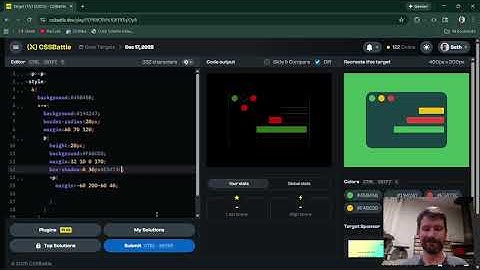 CSS Battle Daily Target - Reminder Card