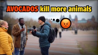 VEGAN gets owned in a HEATED DISCUSSION