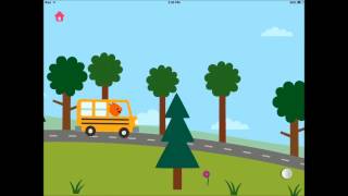 [ school bus car ] Sago Mini Road Trip by  Sago Mini apps  -  YouTube screenshot 3