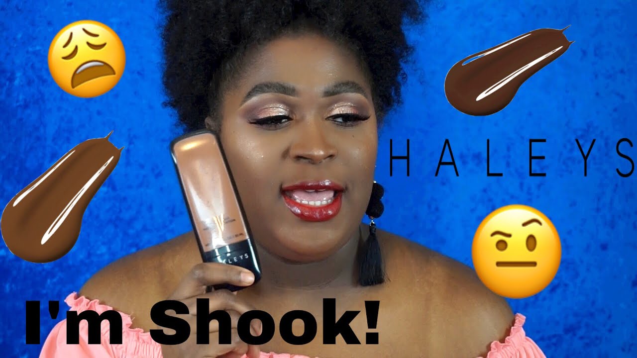 Foundation Wear Test: Haleys Re:Set Liquid Matte (9.25) | This Is Black Beauty