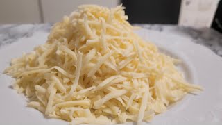 How to make and store grated cheese for longer use