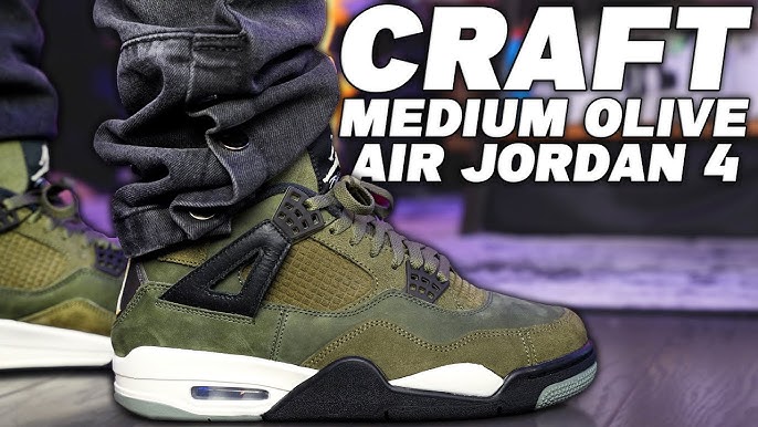 WHY ARE THESE STILL SITTING? Jordan 4 SE Craft Medium Olive Review & On  Foot 