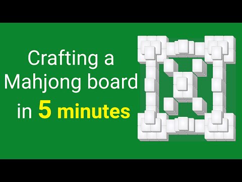 Crafting a Mahjong board in 5 minutes | Frenzy Games