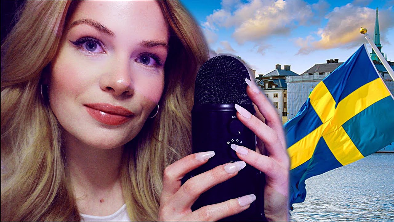 My first ASMR video in SWEDISH (eng sub)
