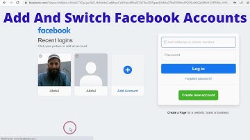 How To Add And Switch Facebook Accounts On Computer (2023)