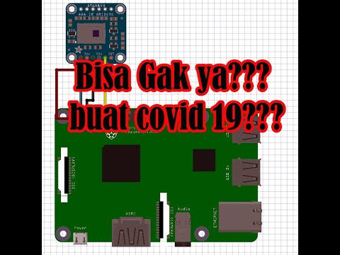 Sensor Covid-19 AMG8833 Raspberry PI detector suhu tubuh