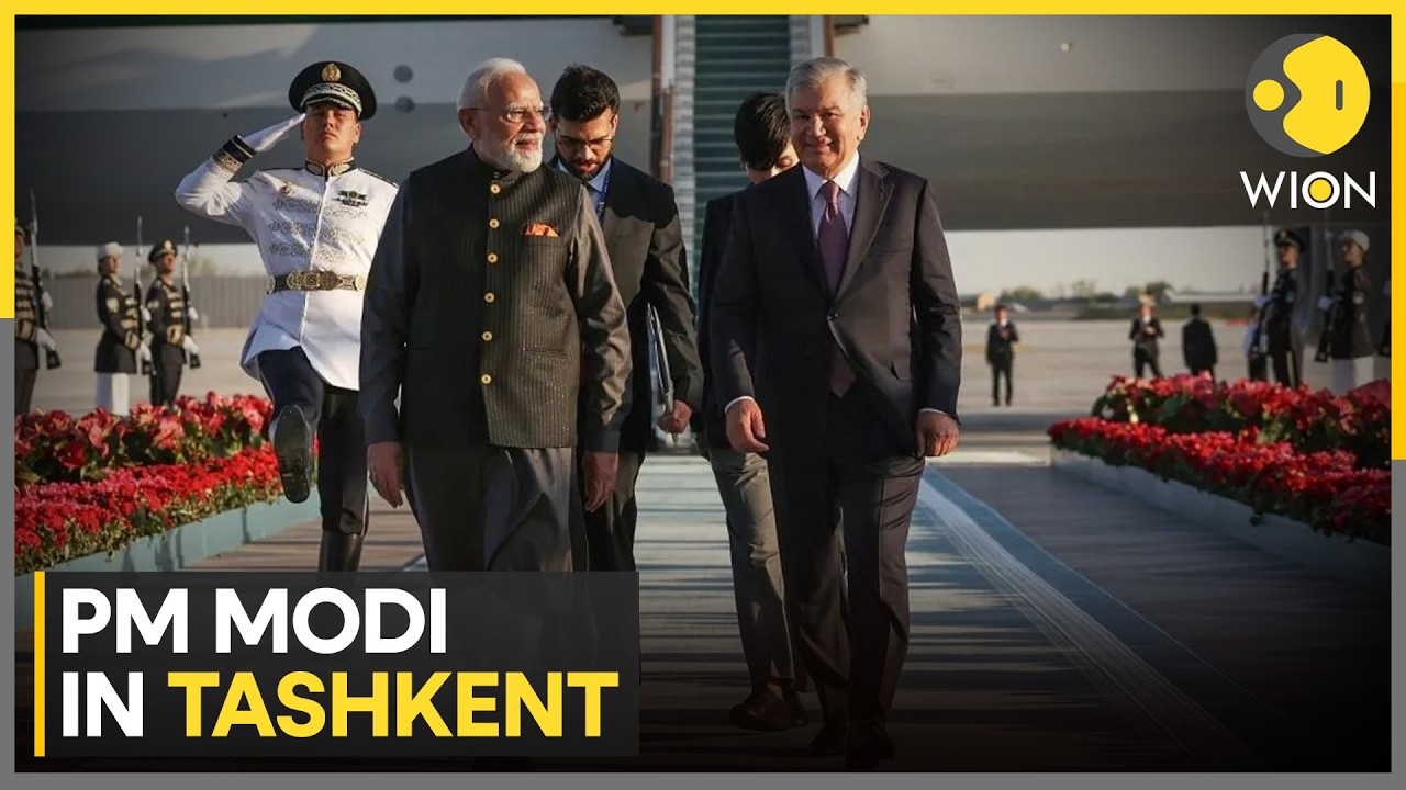 SCO Summit 2026: Uzbekistan President Welcomes PM Modi at Tashkent Airport | WION News