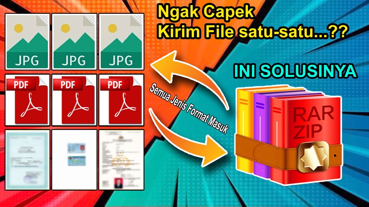 Cara Membuat dan Membuka Format RAR atau ZIP - YouTube
